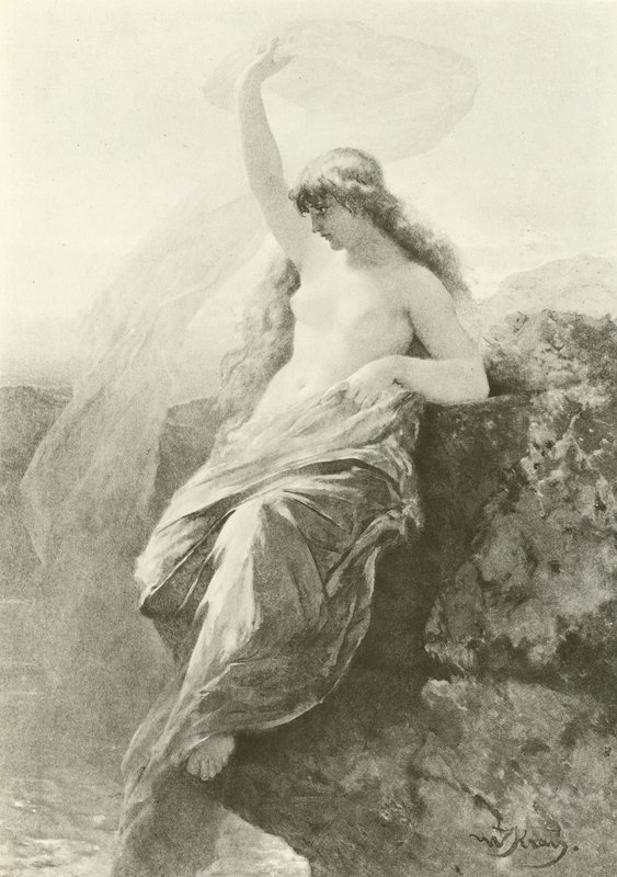 Lorelei (grawiura) autorstwa Wilhelm Kray