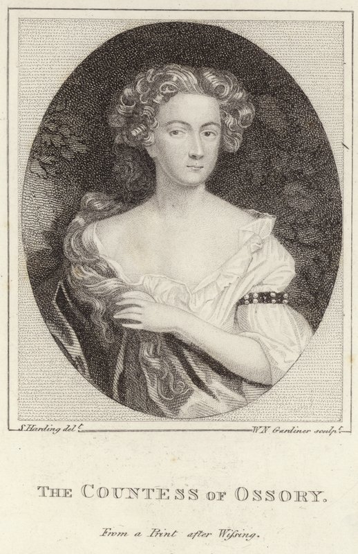Portret Emilii Butler, hrabiny Ossory autorstwa Willem Wissing