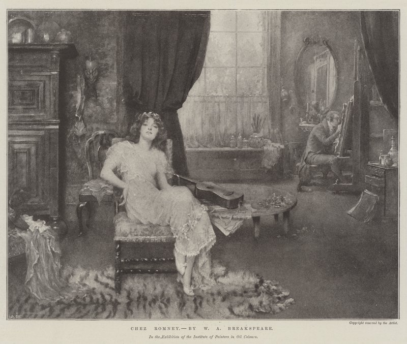 w Romney autorstwa William A. Breakspeare