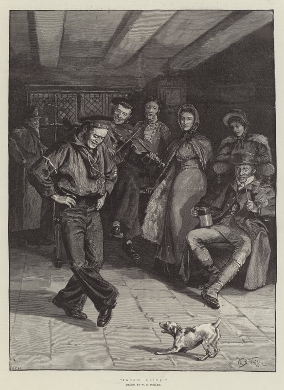Jack żyje! autorstwa William Barnes Wollen