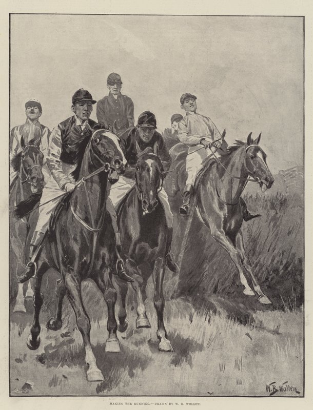 Dokonywanie biegania autorstwa William Barnes Wollen