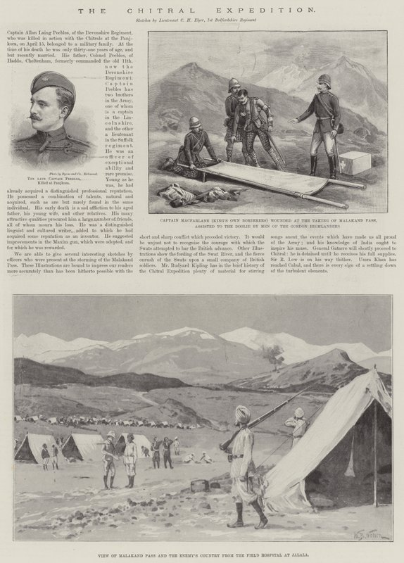 Ekspedycja Chitral autorstwa William Barnes Wollen