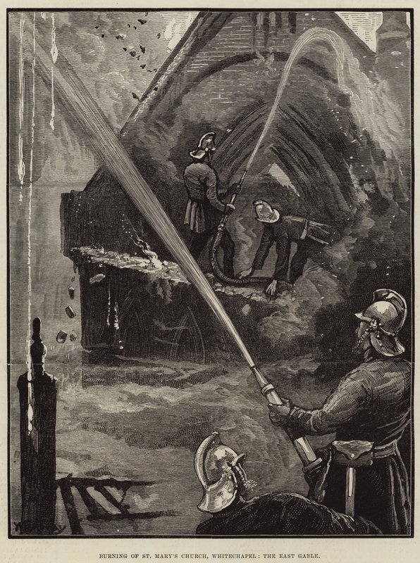 Spalenie kościoła St Mary