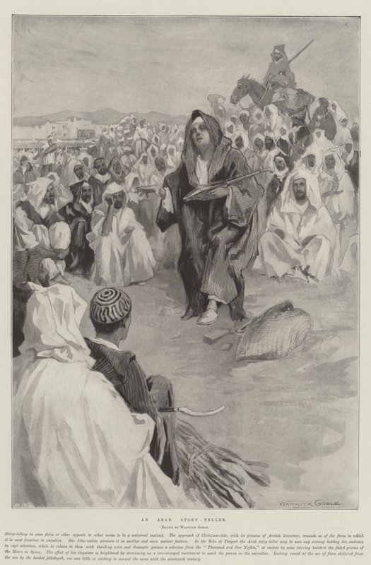 Arabski opowiadacz autorstwa William Beattie