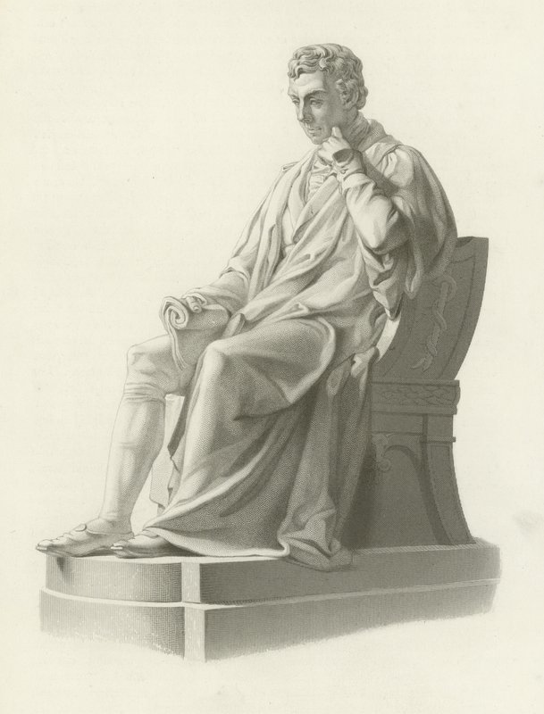 Edward Jenner, angielski lekarz i naukowiec autorstwa William Calder Marshall