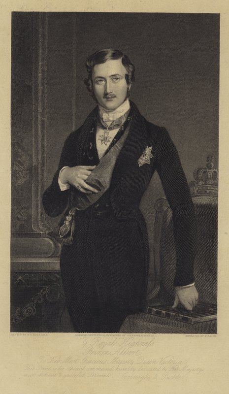 Portret Alberta, księcia konsorta autorstwa William Charles Ross