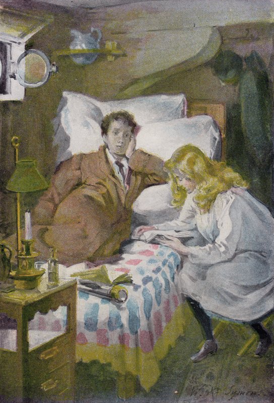 Ilustracja do Piotra Wielorybnika autorstwa William Christian Symons