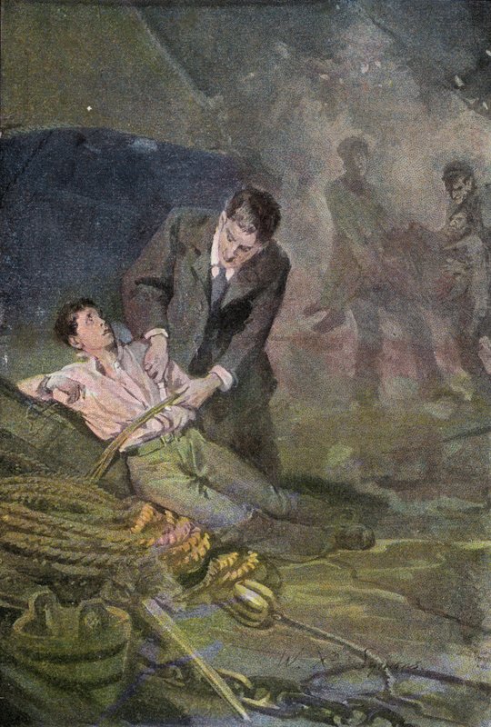 Ilustracja do Piotra Wielorybnika autorstwa William Christian Symons
