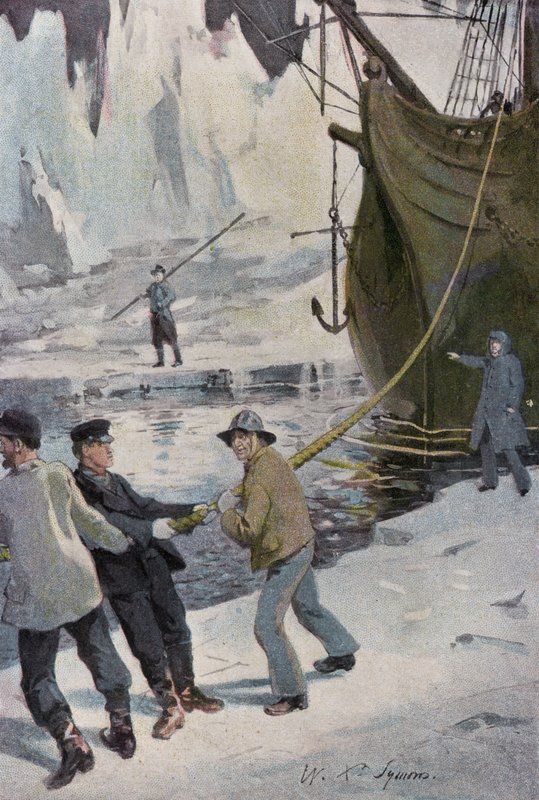Ilustracja do Piotra Wielorybnika autorstwa William Christian Symons