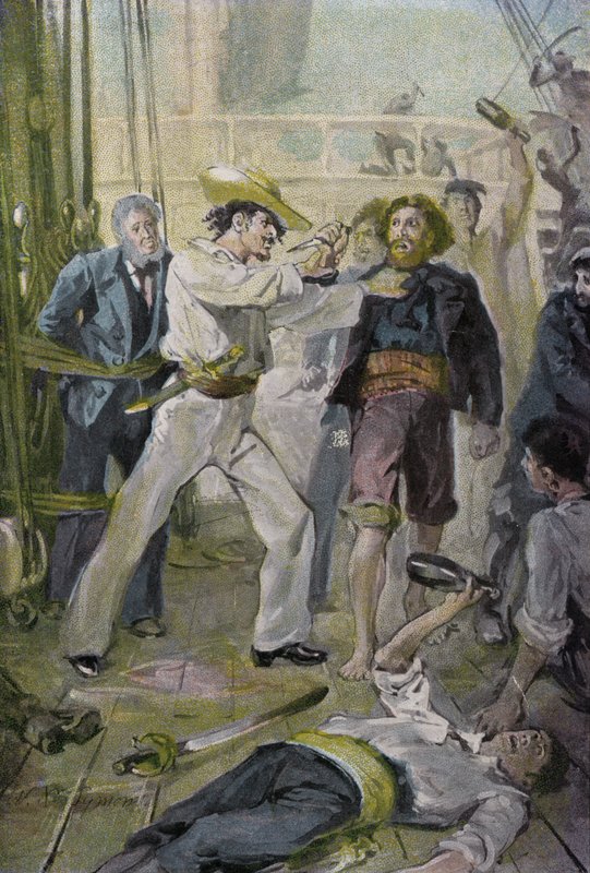 Ilustracja do Piotra Wielorybnika autorstwa William Christian Symons