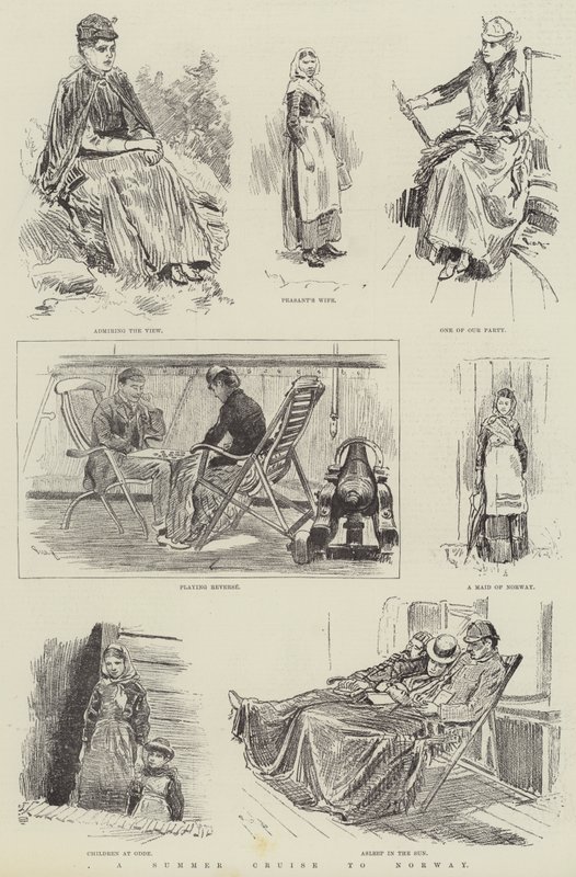 Letni rejs do Norwegii autorstwa William Douglas Almond