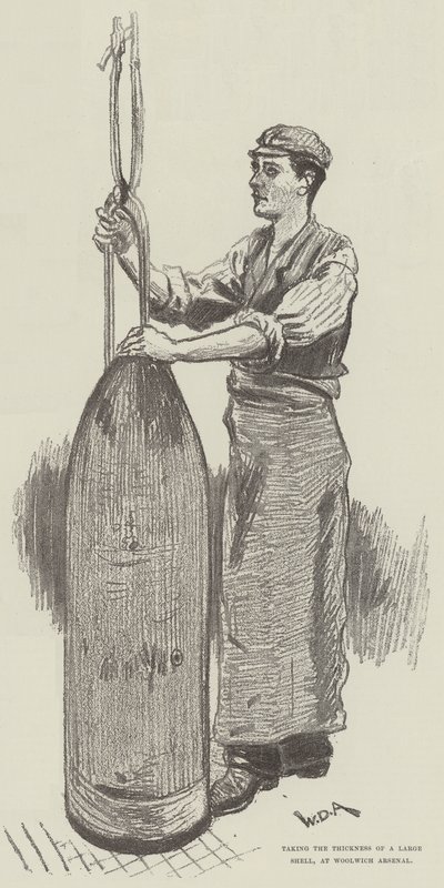 Arsenał Woolwich, Fabryka Muszli autorstwa William Douglas Almond
