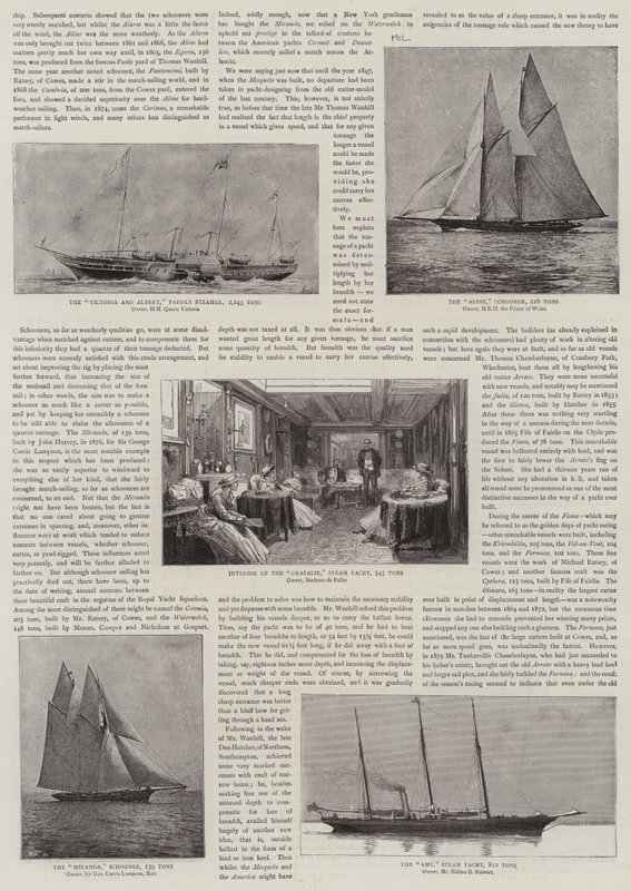 Jachting, dawniej i dziś autorstwa William Edward Atkins