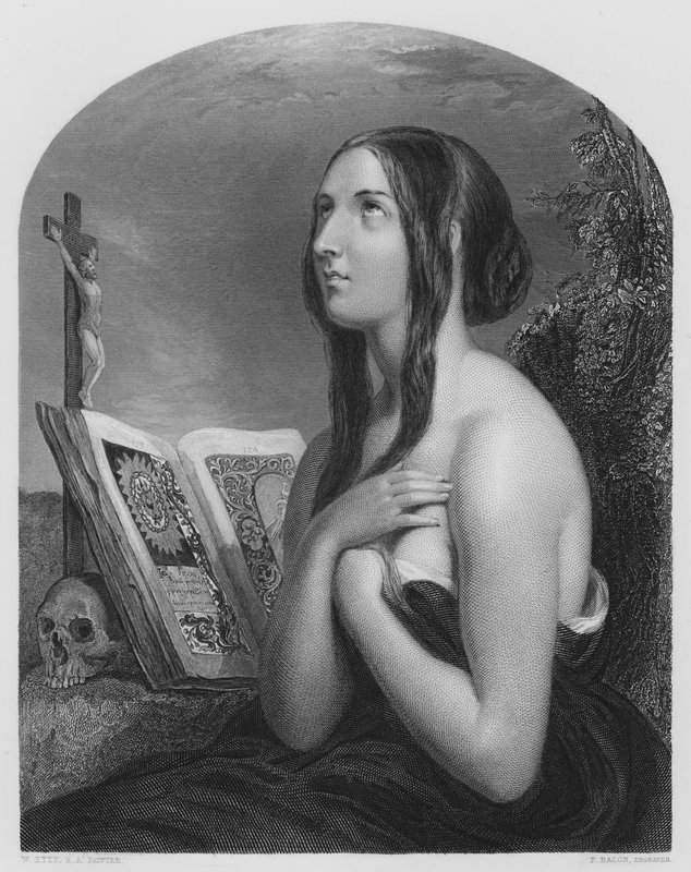 Pokutnik, ze zdjęcia w Galerii Vernon autorstwa William Etty