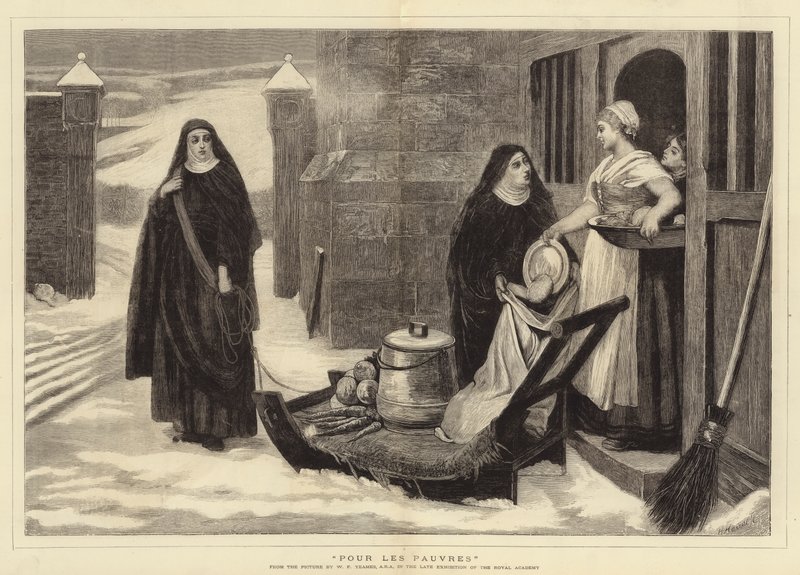 Dla ubogich autorstwa William Frederick Yeames