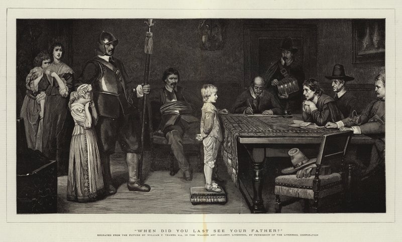 Kiedy ostatnio widziałeś swojego Ojca? autorstwa William Frederick Yeames