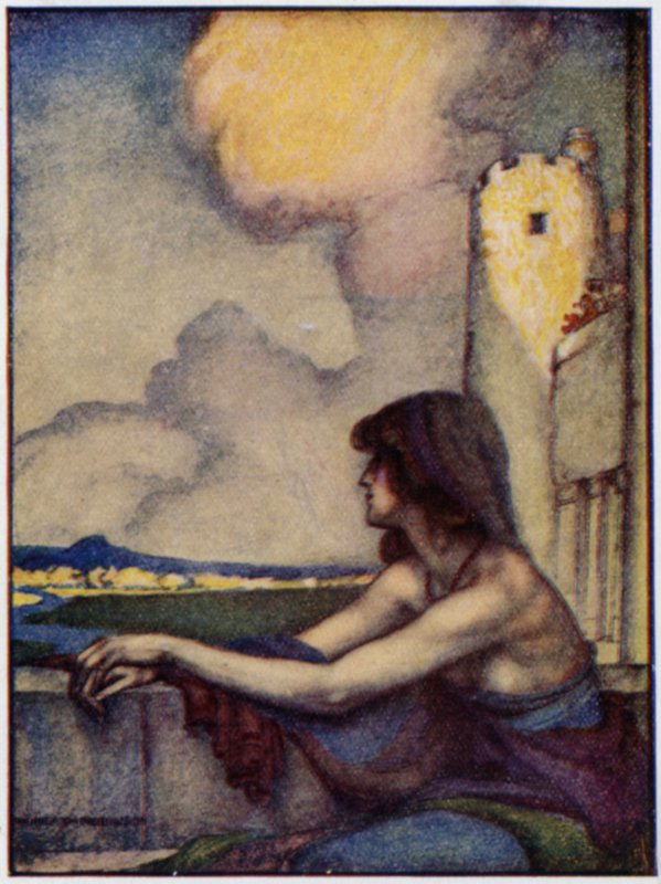 Do śpiącego serca Heleny przyszło wspomnienie autorstwa William Heath Robinson
