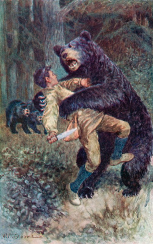 Pierre w śmiertelnym uścisku autorstwa William Henry Charles Groome