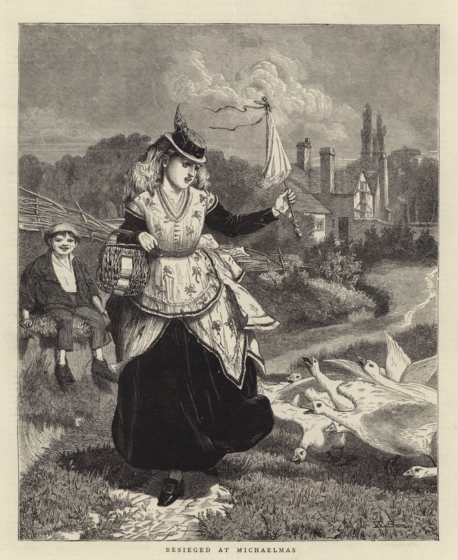 Oblężeni w Michaelmas autorstwa William III Bromley