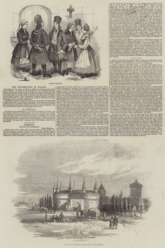 Powstanie w Polsce autorstwa William James Linton