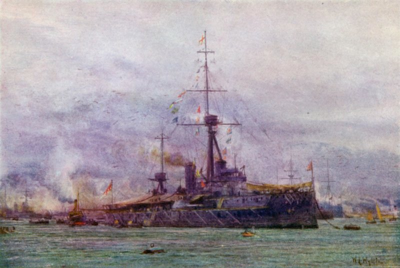 „Drednot”, 1906 autorstwa William Lionel Wyllie