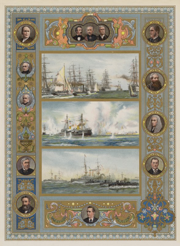 Jubileusz Królowej (chromolitho) autorstwa William Lionel Wyllie