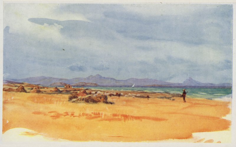 Alicante, na hiszpańskim wybrzeżu autorstwa William Lionel Wyllie