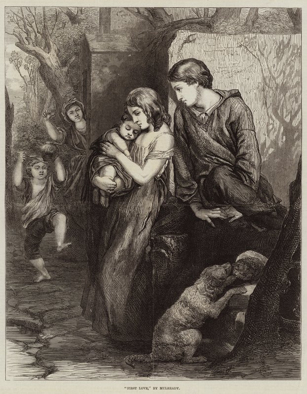 Pierwsza miłość autorstwa William Mulready