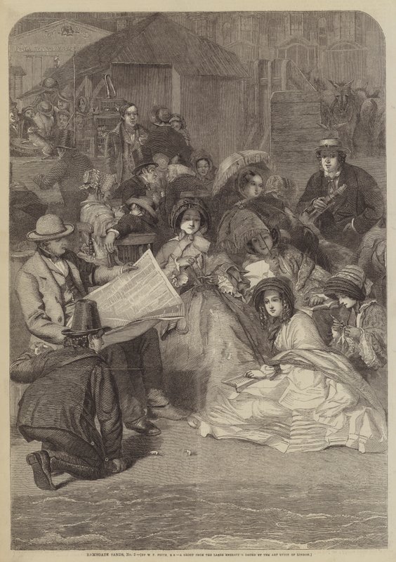 Piaski Ramsgate, nr 2 autorstwa William Powell Frith