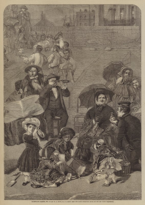 Piaski Ramsgate, nr 3 autorstwa William Powell Frith