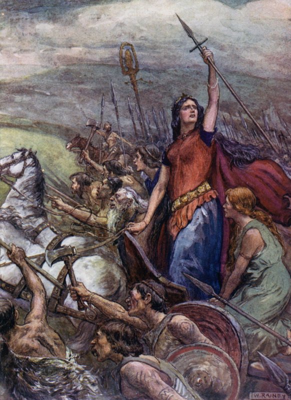 Boadicea autorstwa William Rainey