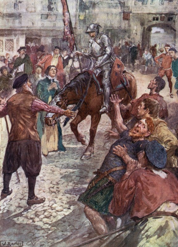Edynburg po Flodden autorstwa William Rainey