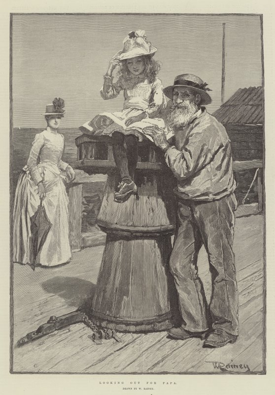 Troszcząc się o Papa autorstwa William Rainey