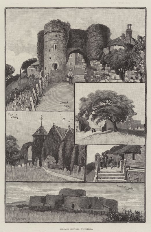 Wędrujące szkice, Winchelsea autorstwa William Rainey