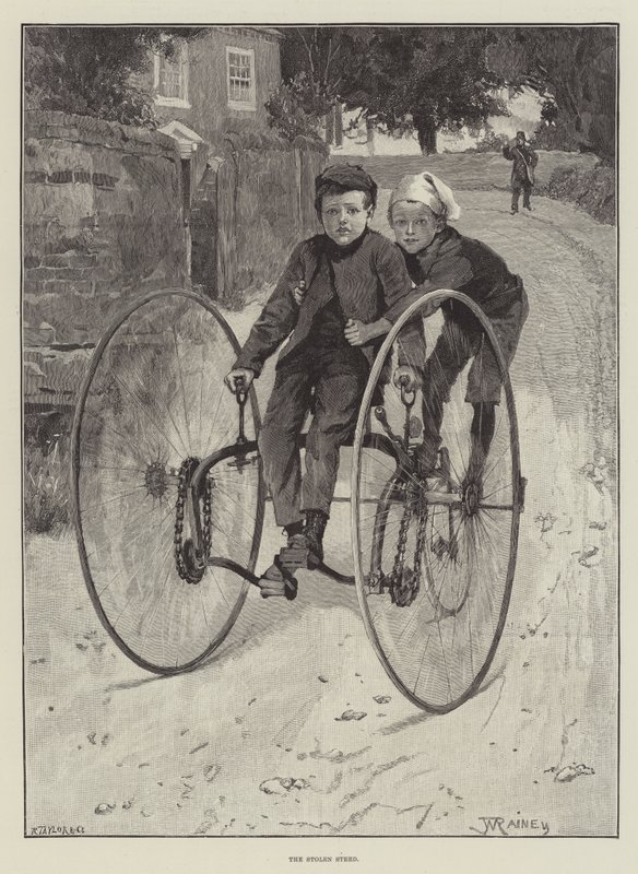 Skradziony rumak autorstwa William Rainey