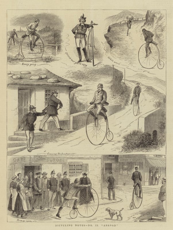 Notatki rowerowe, nr II, za granicą autorstwa William Ralston