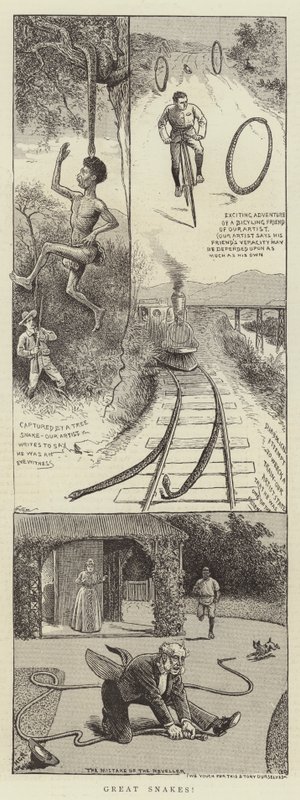 Wielkie węże! autorstwa William Ralston