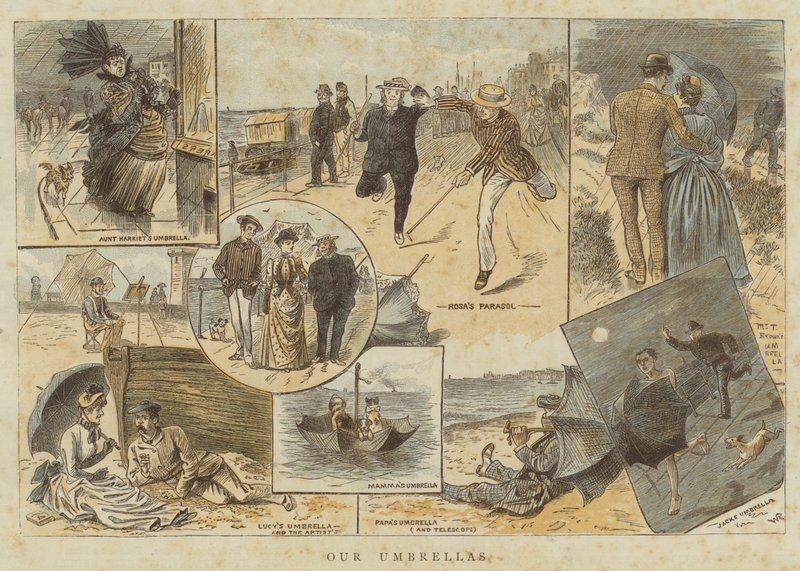 Nasze parasolki (chromolitho) autorstwa William Ralston