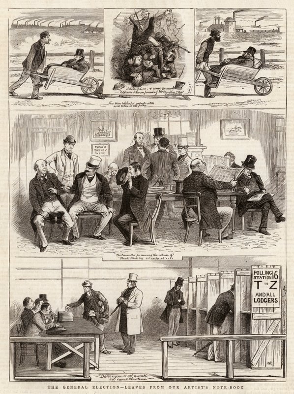 Wybory powszechne autorstwa William Ralston