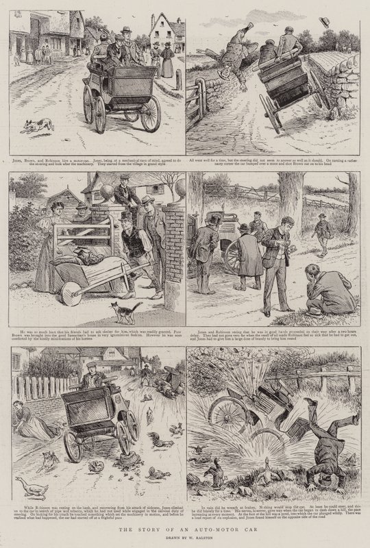 Historia samochodu samochodowego autorstwa William Ralston