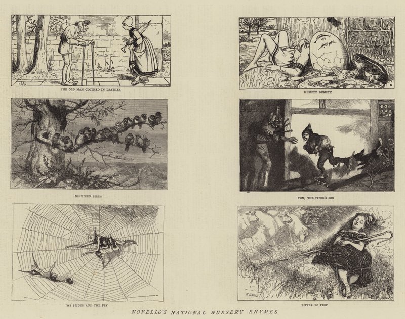 Narodowe Rymowanki Novello autorstwa William Small