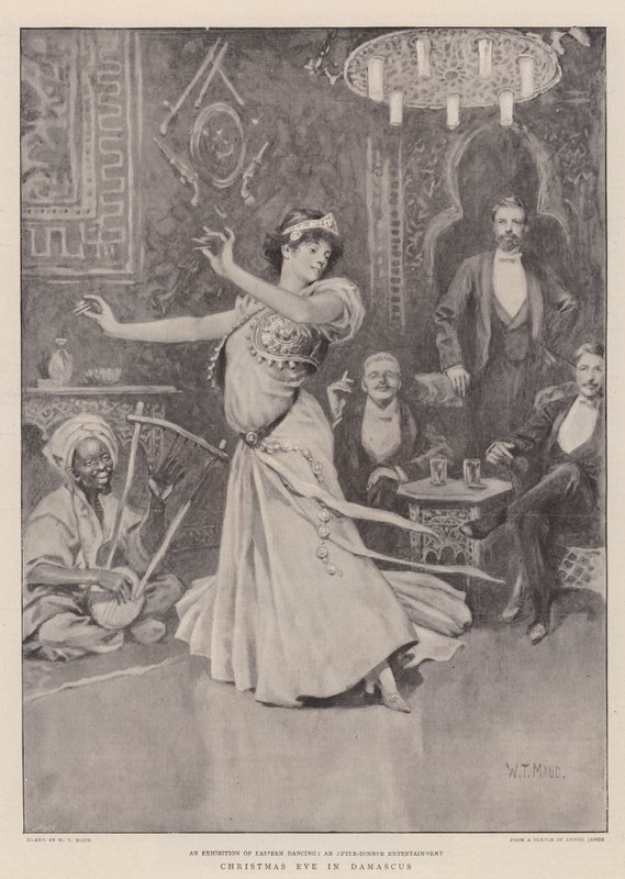 Wigilia w Damaszku autorstwa William T. Maud