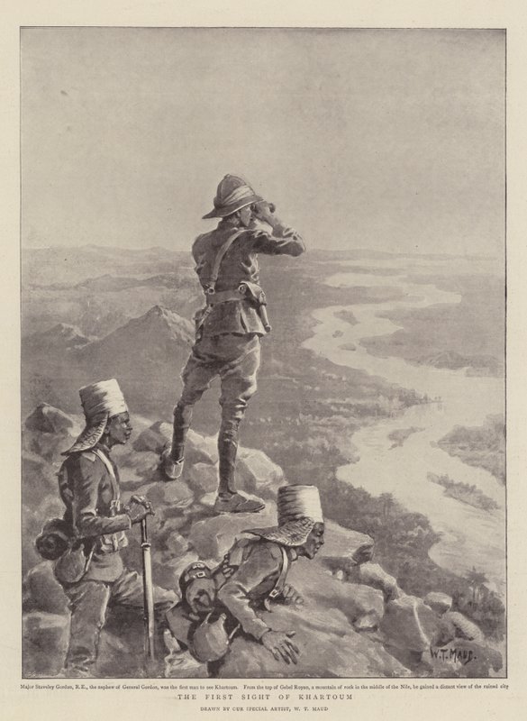 Pierwsze spojrzenie na Chartum autorstwa William T. Maud