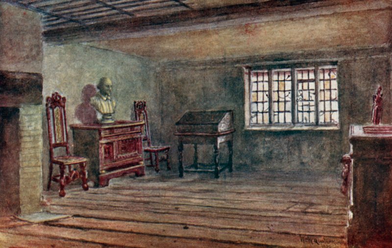 Łazienka Szekspira autorstwa William W. Quatremain