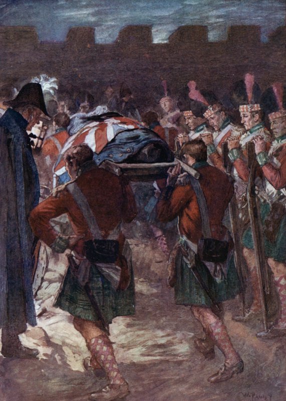 Pogrzeb Sir Johna Moorea autorstwa William after Rainey