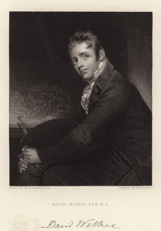 David Wilkie, Esquire, R A (rycina) autorstwa William (after) Beechey