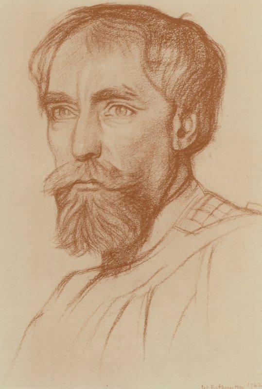 Augustus John, ARA (członkowie) autorstwa William (after) Rothenstein