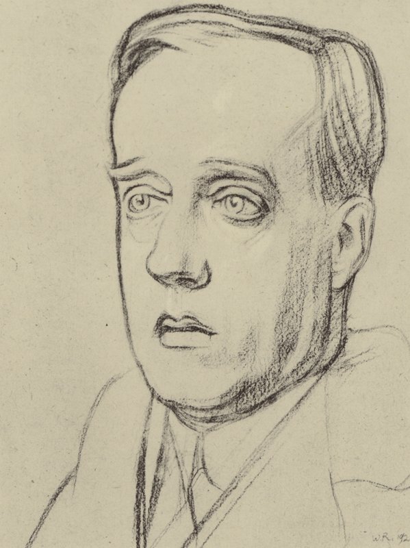 Gustav Holz (lito) autorstwa William (after) Rothenstein