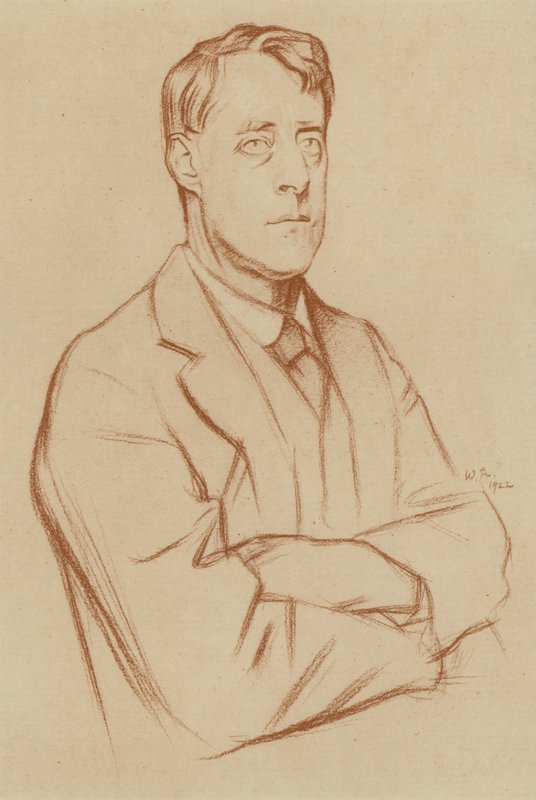 Laurence Binyon (lito) autorstwa William (after) Rothenstein