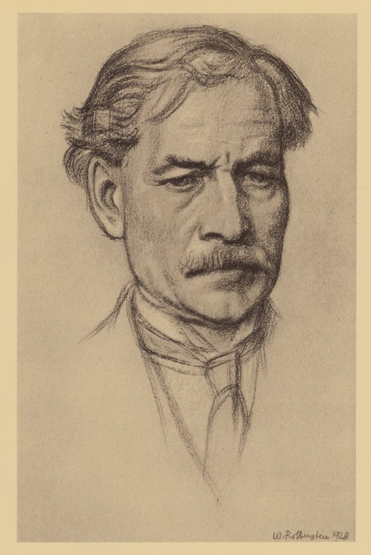 Portret J. Ramsaya Macdonalda (litografia) autorstwa William (after) Rothenstein